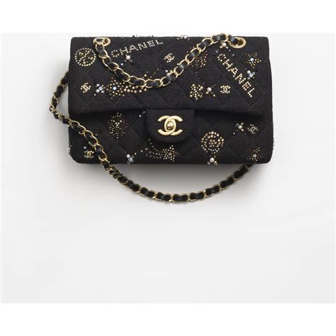 caviar black chanel bag|Small classic handbag, Grained calfskin & gold.